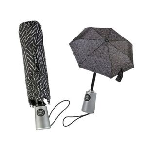 Totes One-Touch Auto Rain Umbrella With Sunguard